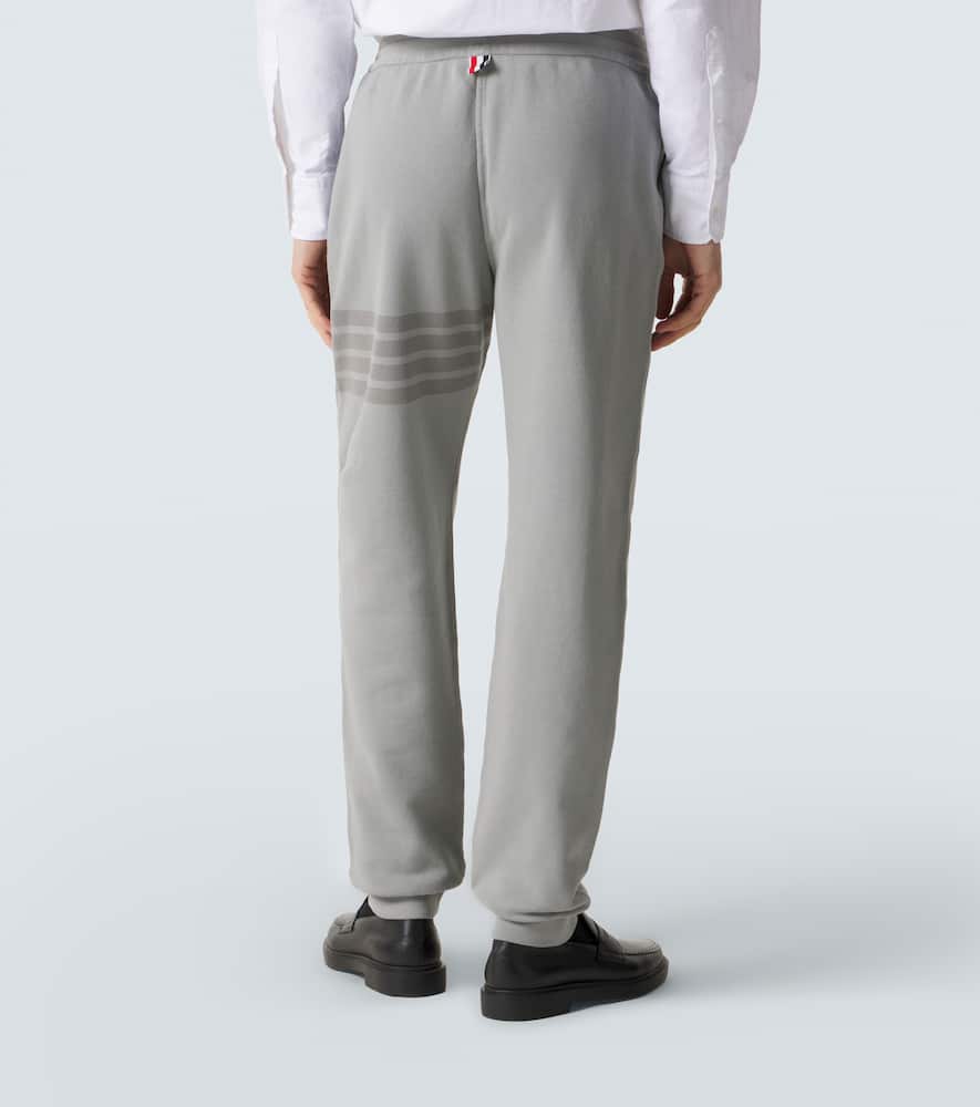 4-Bar cotton sweatpants