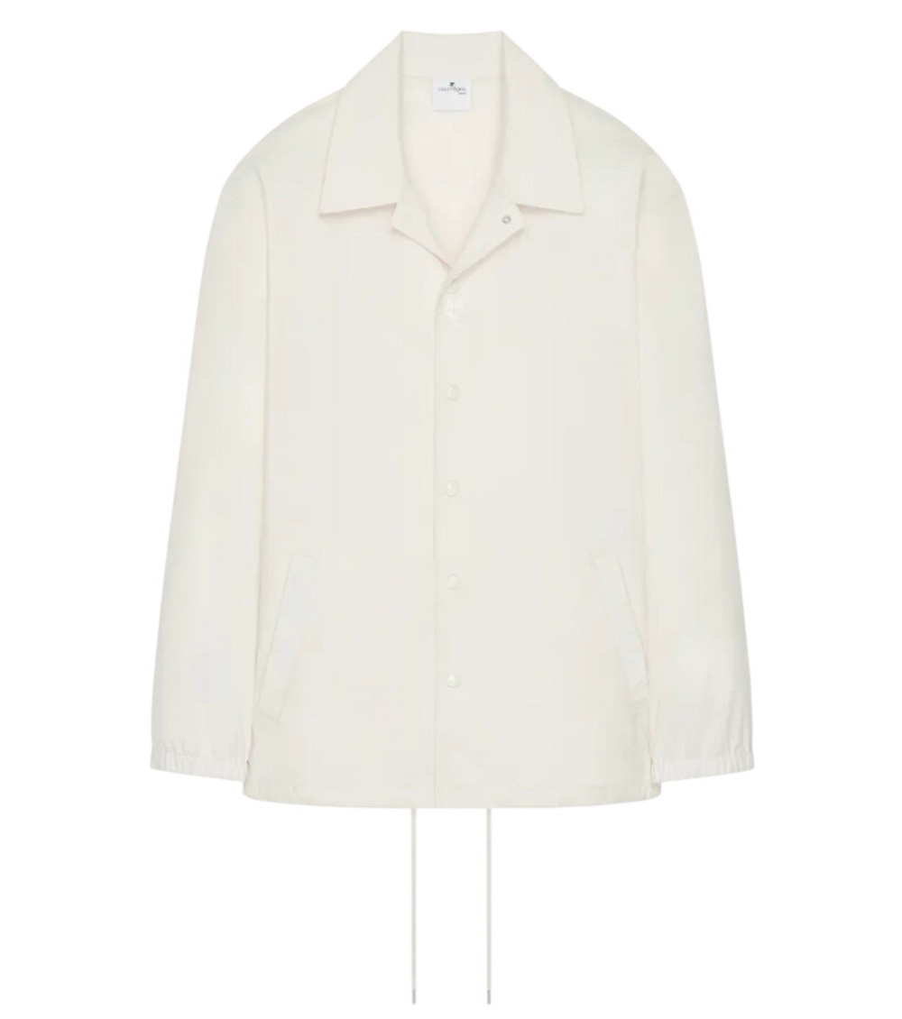 Off White Notched lapel Jacket
