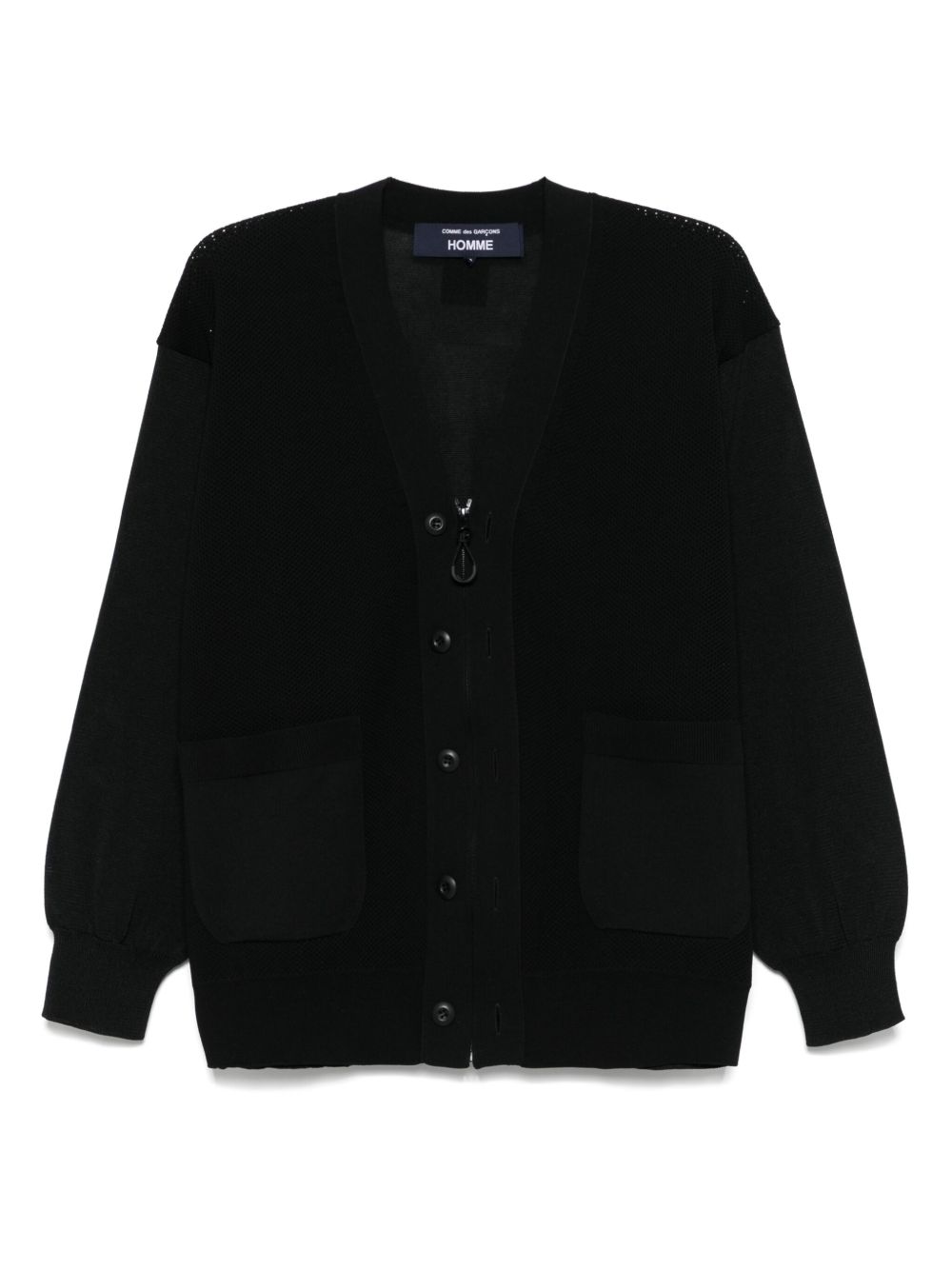 Comme des Garçons Homme V-neck cardigan - Black