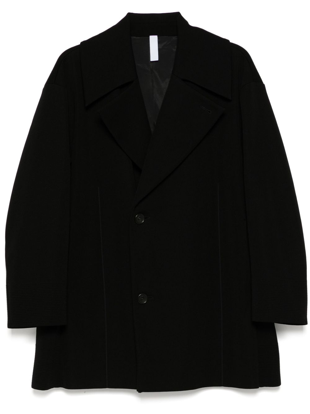 Milan rib tailored jacket - Black