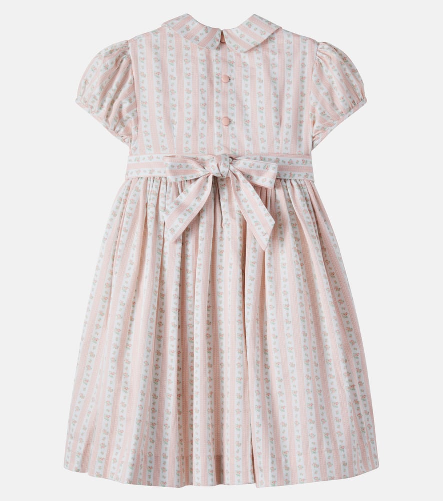 Arcadia floral smocked cotton dress
