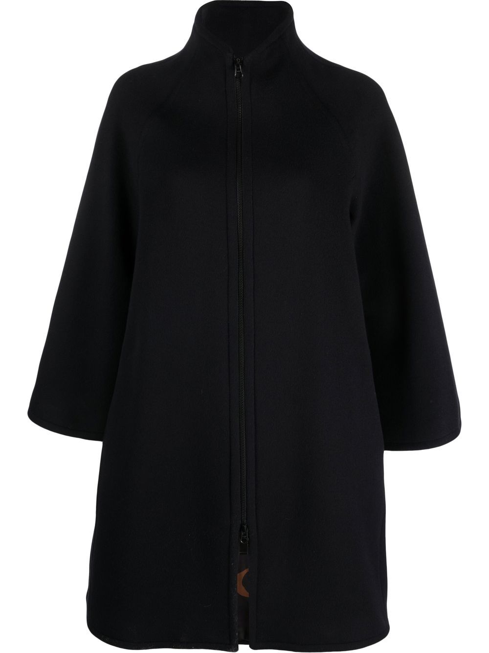 Zip up coat - Black