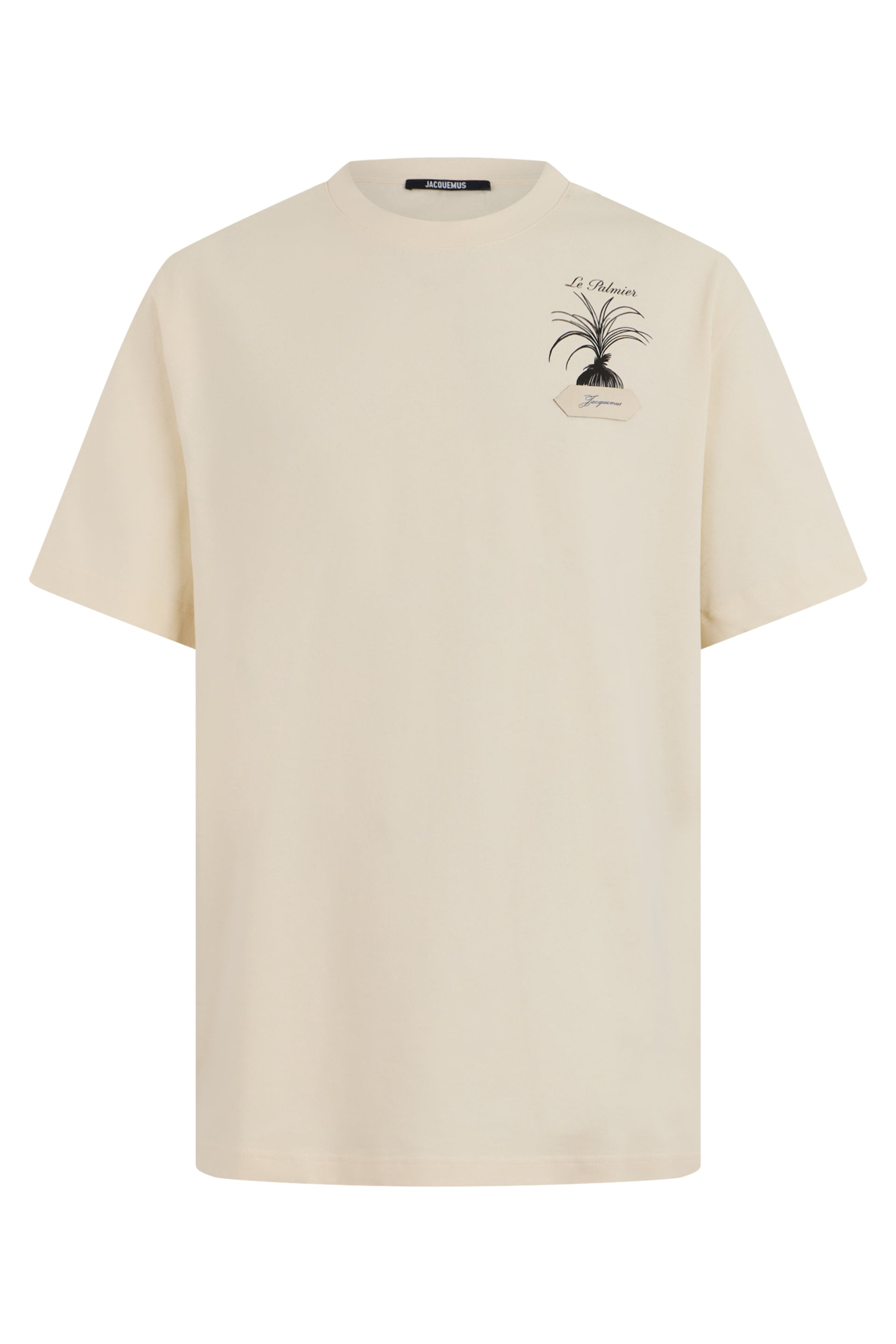 Men's Cotton T-Shirt with Small Chest Logo