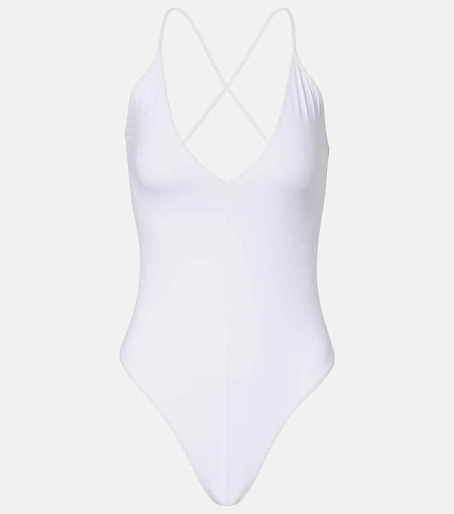 Open-back bodysuit