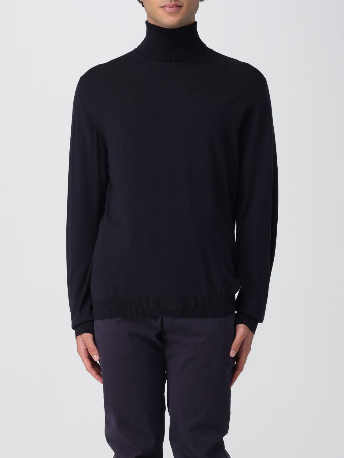 Cardigan Men color Blue