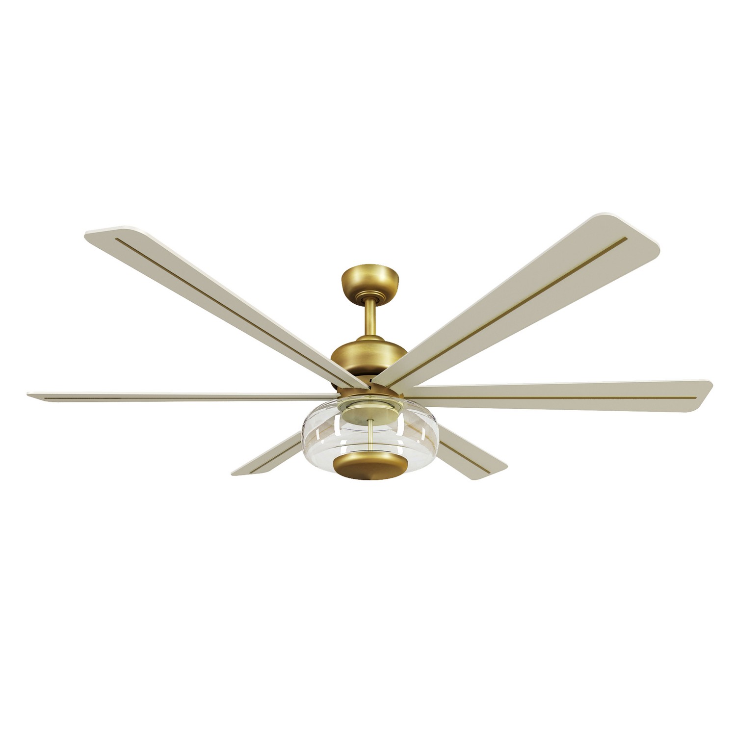 Heritage Brass 60" Ceiling Fan from the Ligero Collection