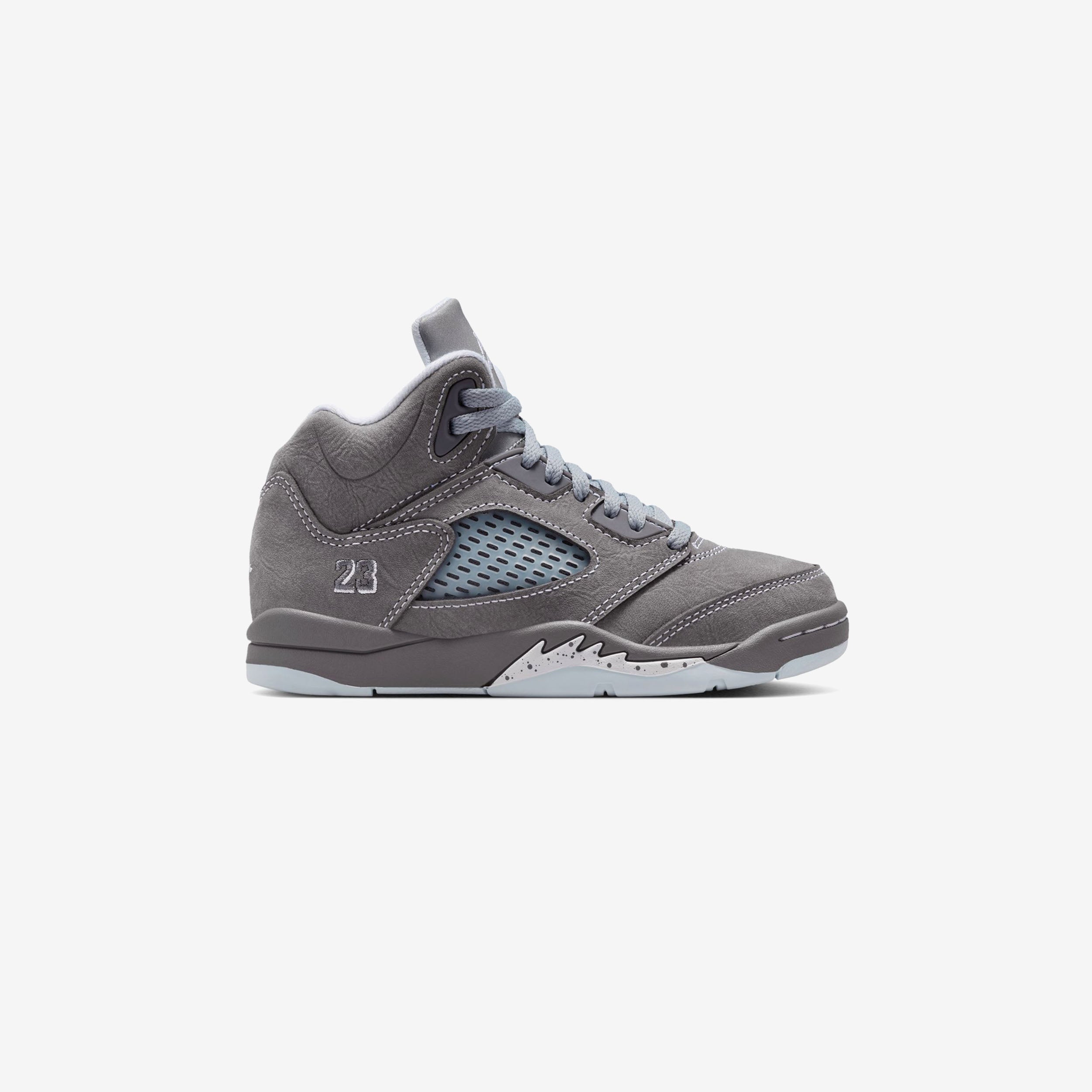 Jordan Jordan 5 Retro "Wolf Grey" PS - LT GRAPHITE/WHITE-WOLF GREY - unisex - 3Y