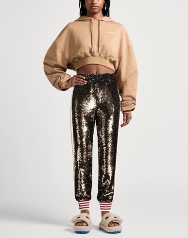 Woman Pants Bronze Size XS Rayon, Elastane, Wool, Acrylic