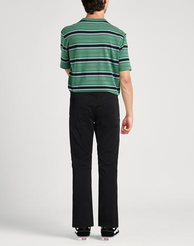 Green Flag Man Pants Black Size 31 Cotton, Elastane