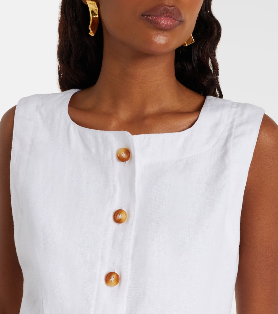 Emma linen vest