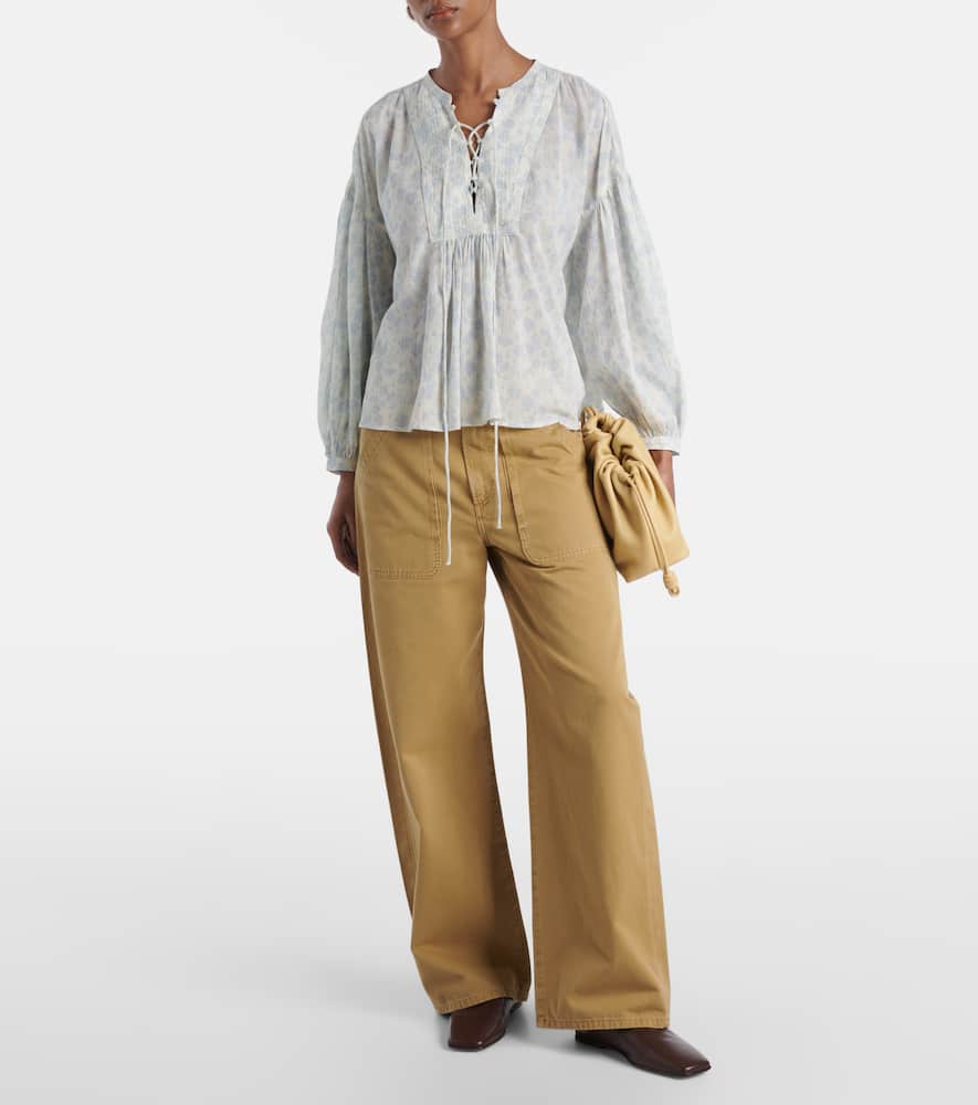 Polo Ralph Lauren Floral cotton blouse