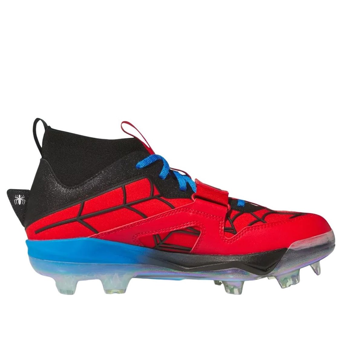 X Marvel x Spider-Man adiZero Edge+ TPU Baseball Cleats 'Burgundy'