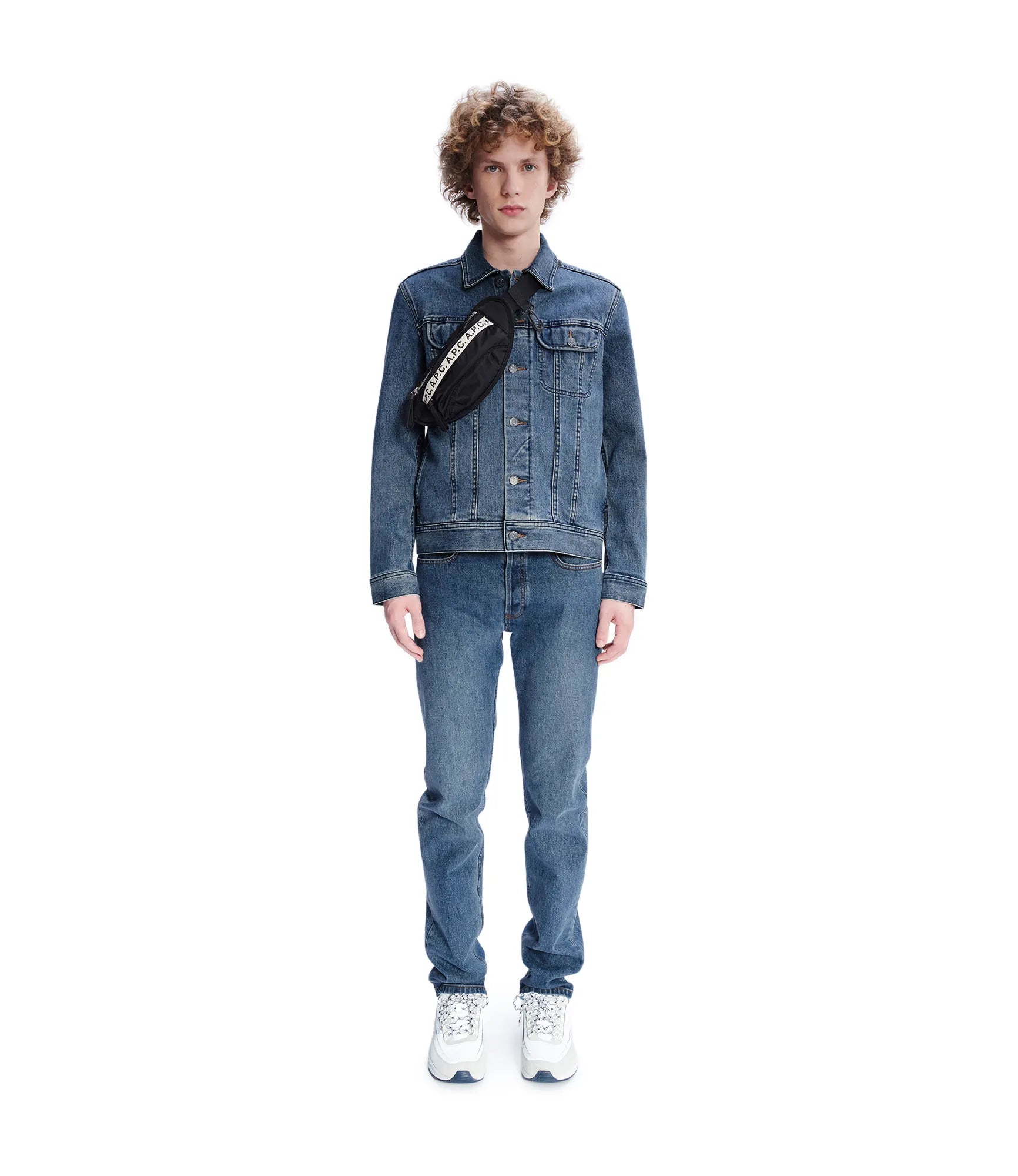 Jean US jacket IAI - Stonewashed Indigo
