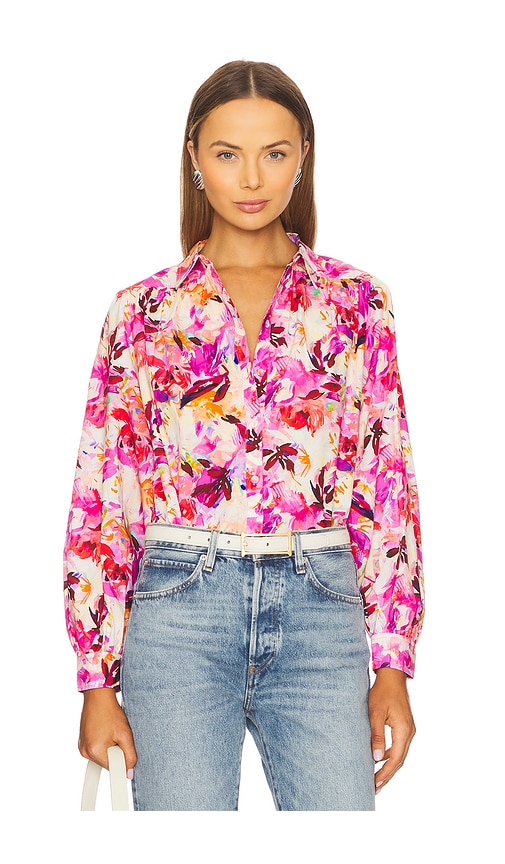 Ulla Johnson Tahlia Blouse in Fuchsia.  8. Also in 10, 12, 2