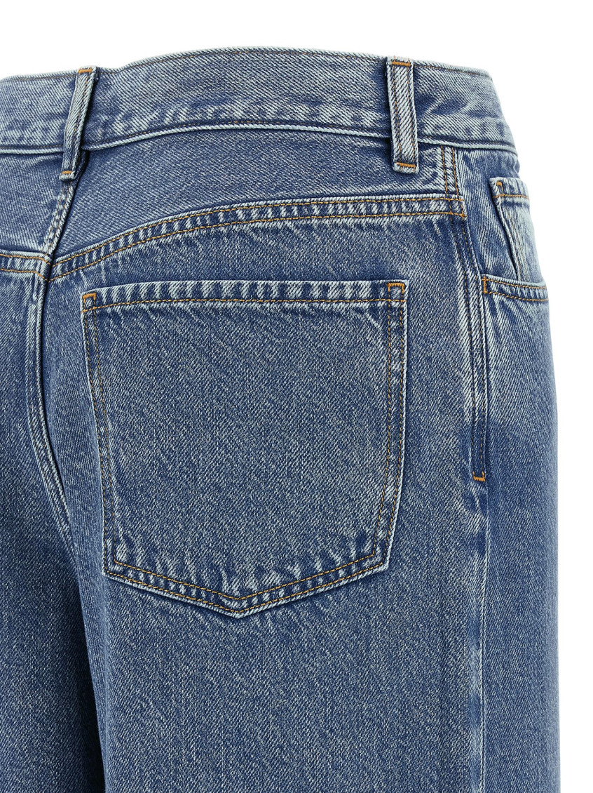 High-waisted Wide-leg Jeans