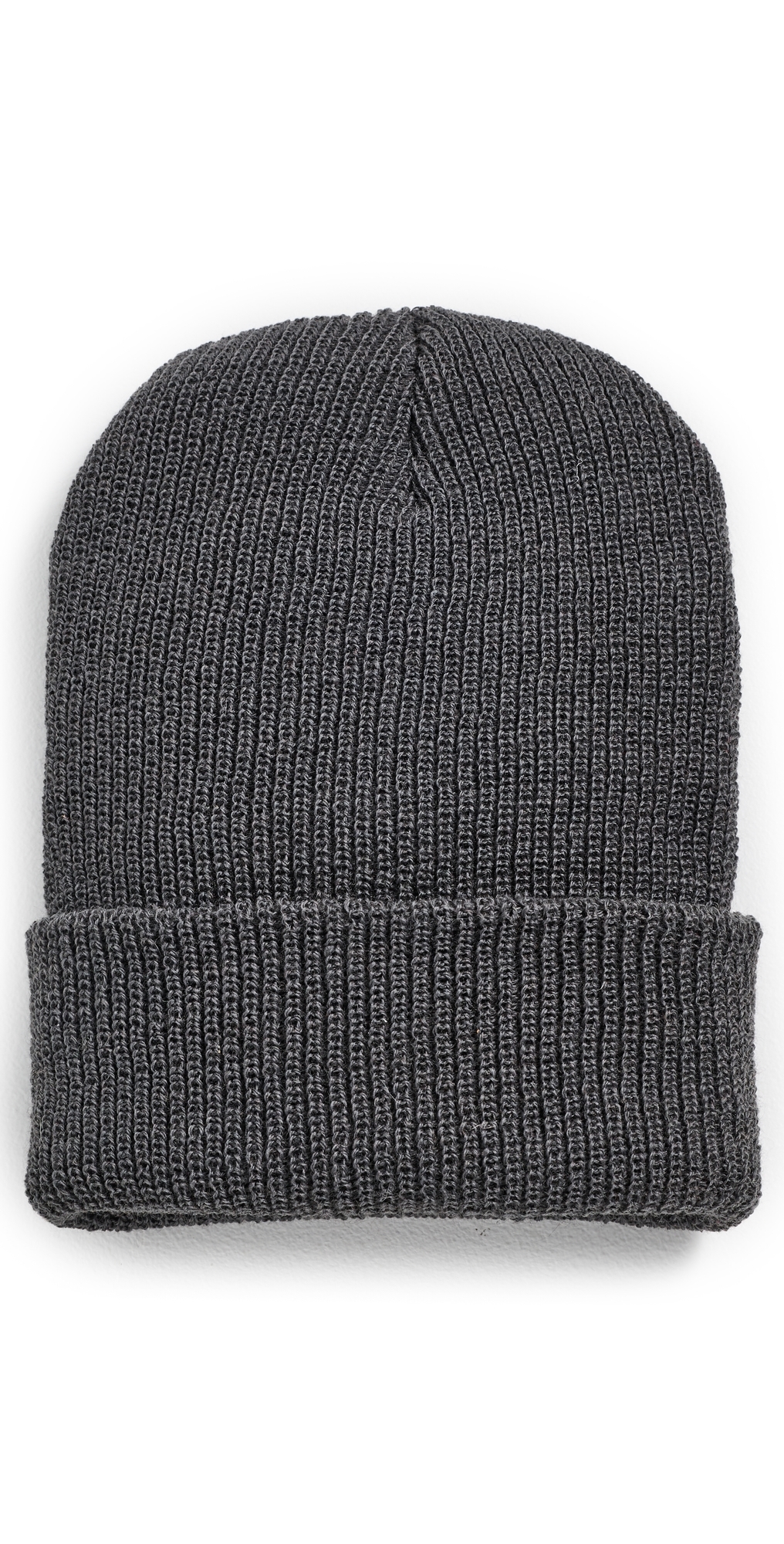 Wool Beanie Gray One Size