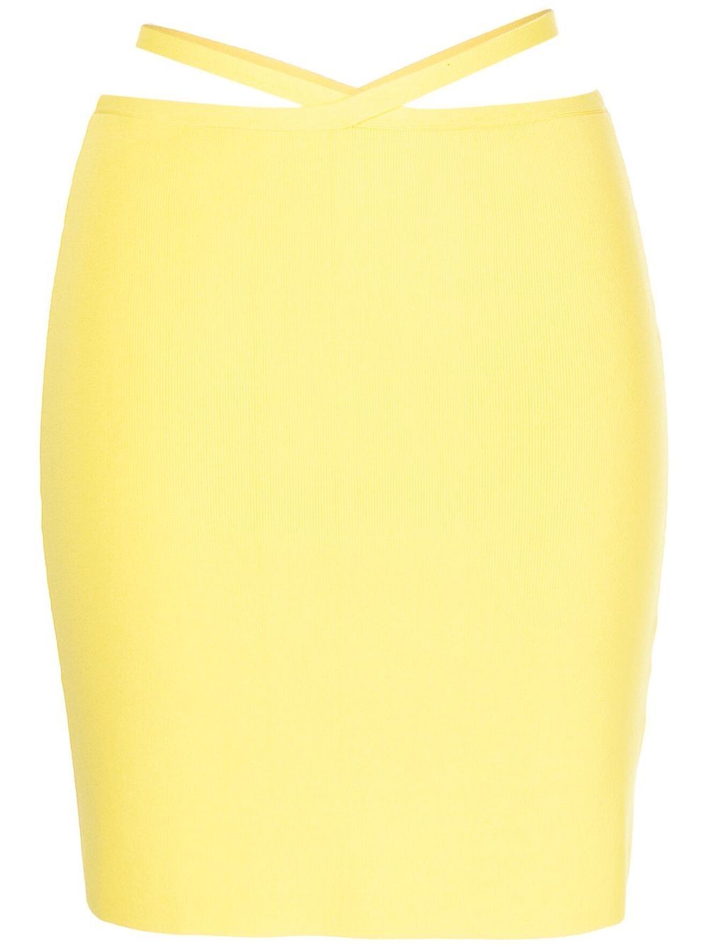 The Kai fitted skirt - Yellow