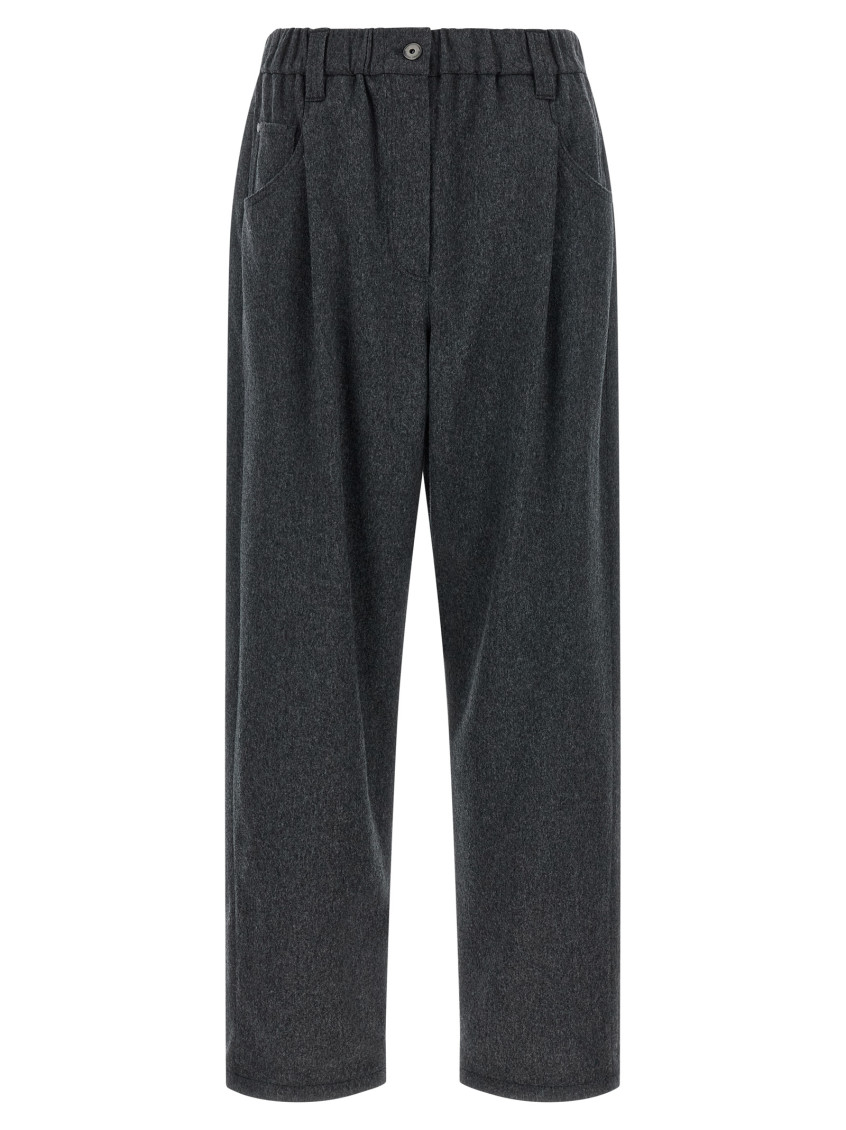 Wool Blend Trousers