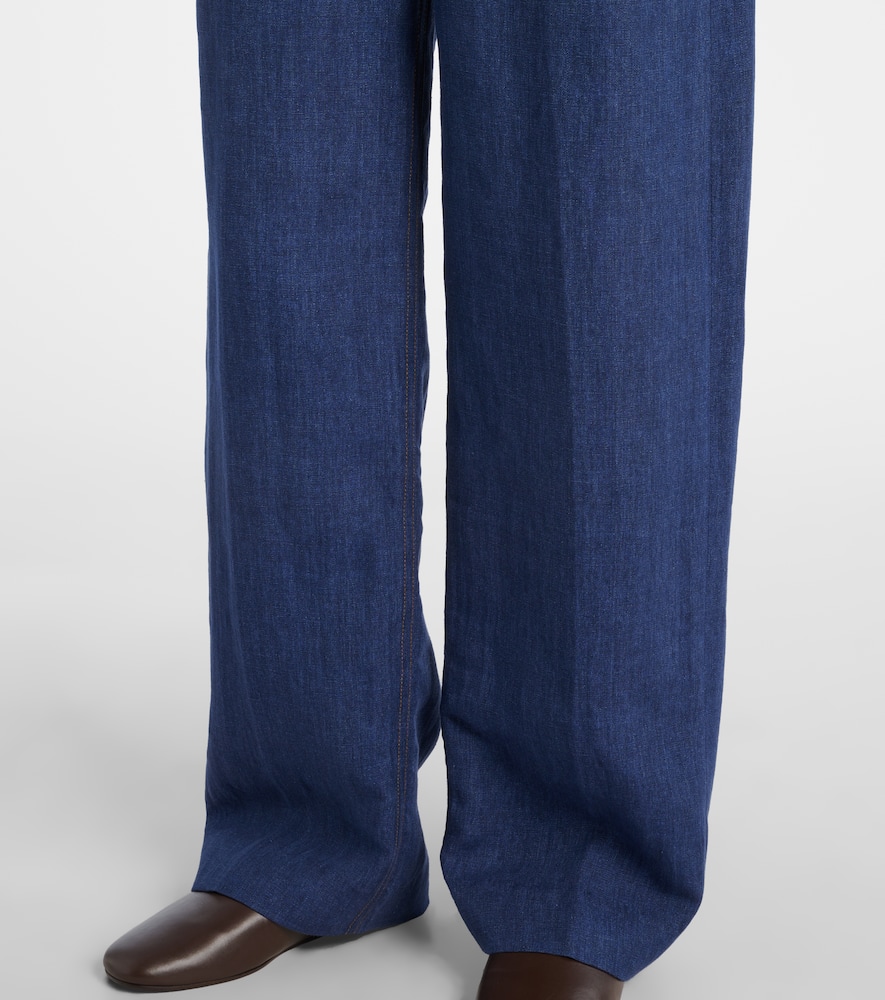 X Argent Ayla mid-rise wide-leg jeans