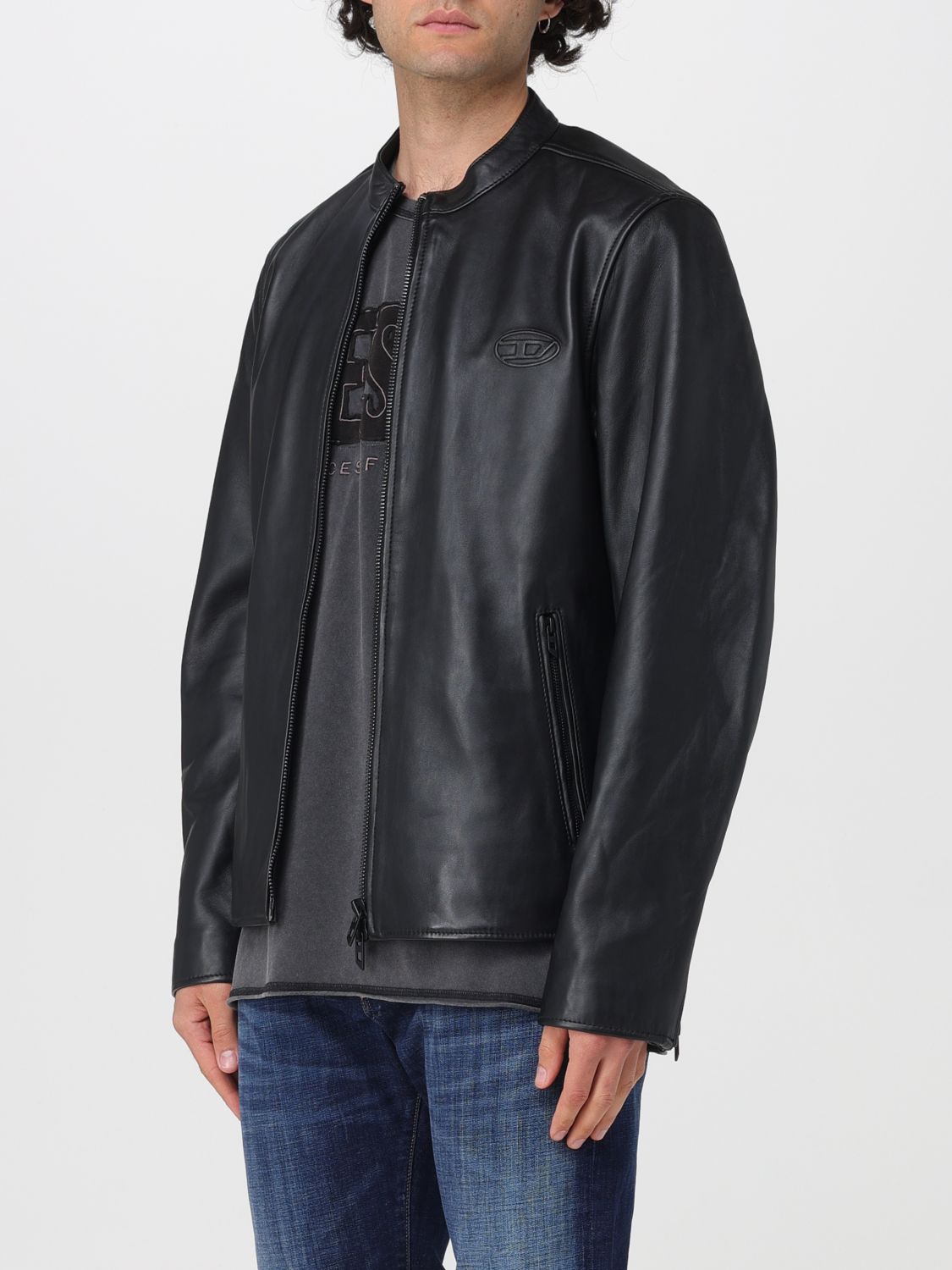 Jacket Men color Black