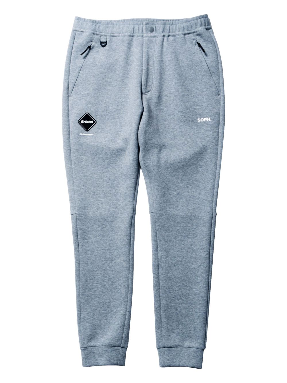 Logo-patch track pants - Grey