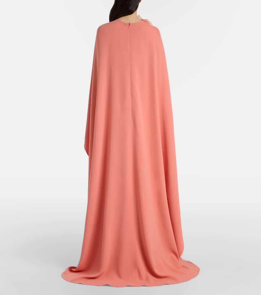 Caped gown