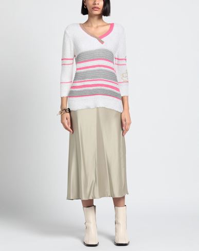 Woman Sweater White Size 6 Cotton, Acrylic, Polyamide