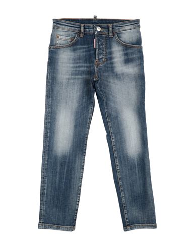 Kid Boy Jeans Blue Size 10 Cotton, Elastane