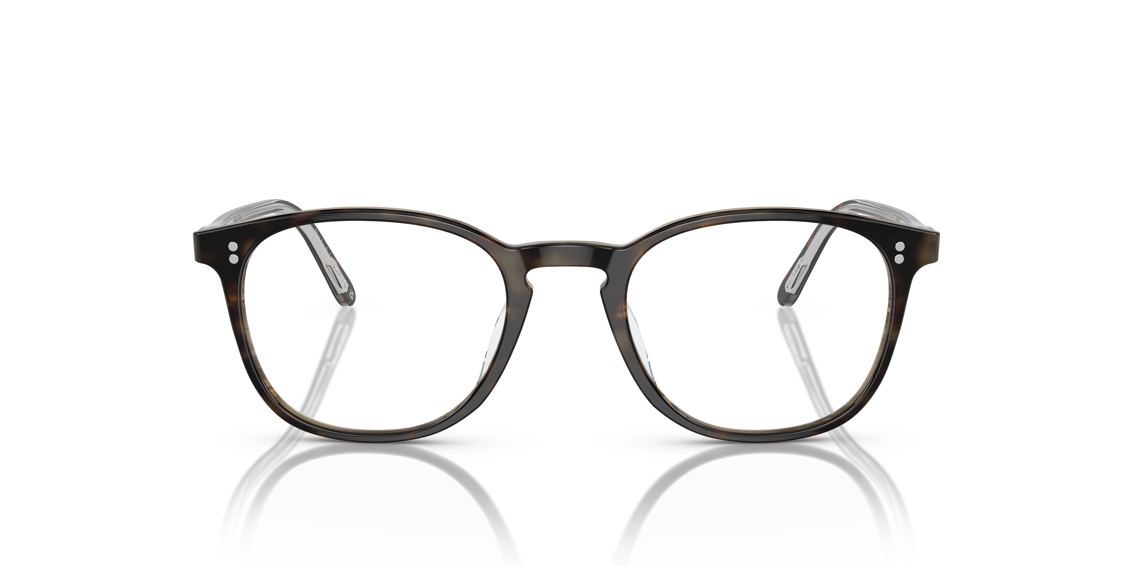 Oliver Peoples Uomo Oliver Peoples OV5397U FINLEY VINTAGE 1666 Montature da vista Acetato Tartaruga Trasparente Squadrata Normale