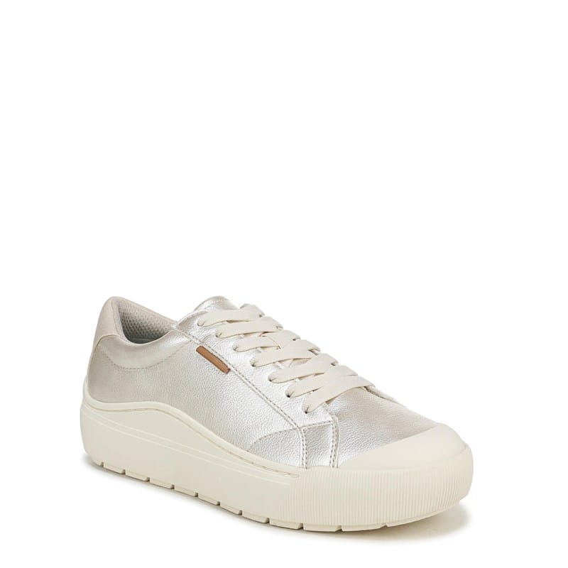 Women's Time Off Sneakers (Off White Pearlized Faux Leather)