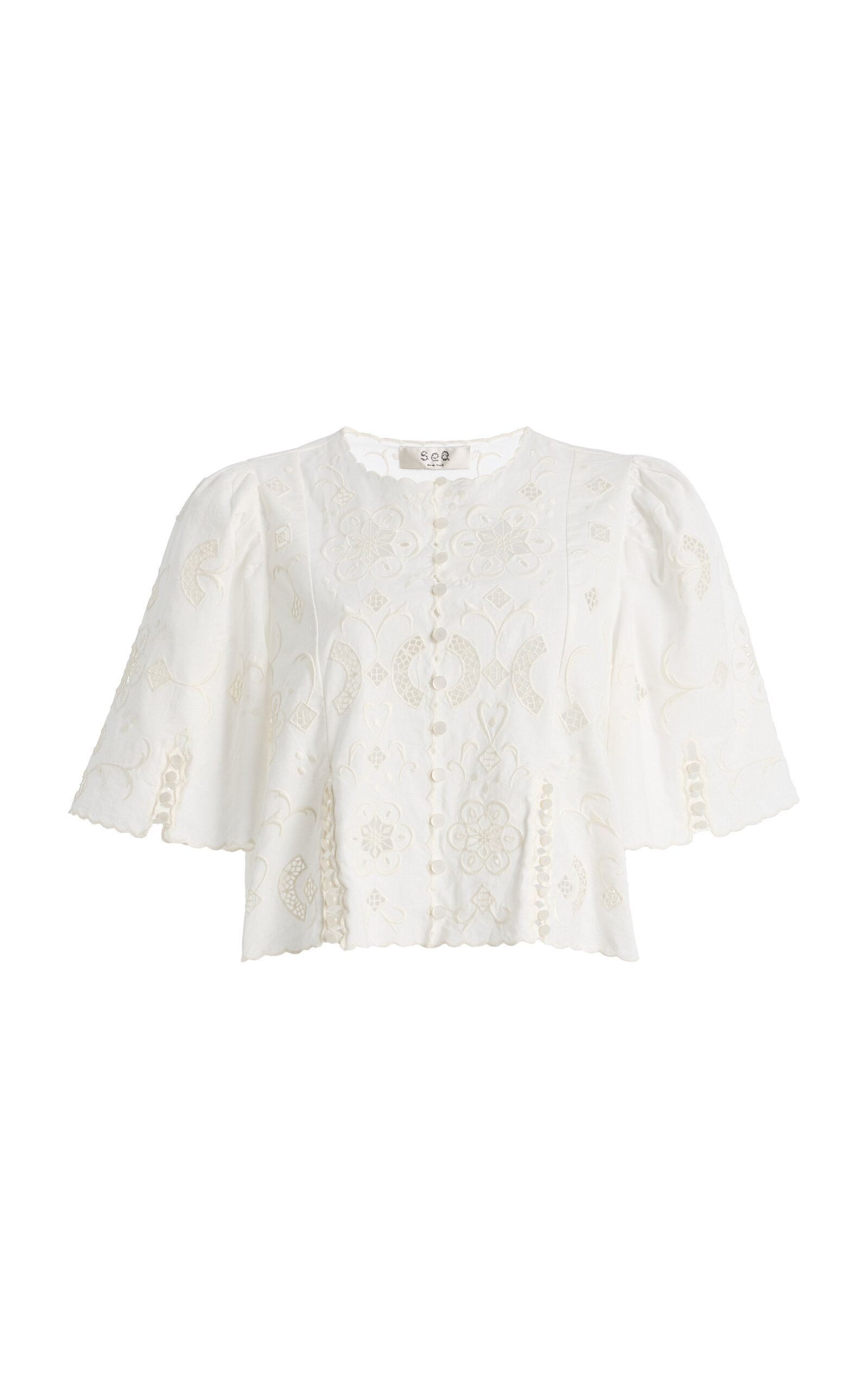 Gardener Embroidered Top - Moda Operandi