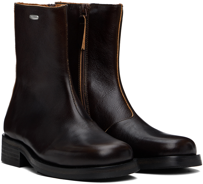 OUR LEGACY Brown Camion Boots