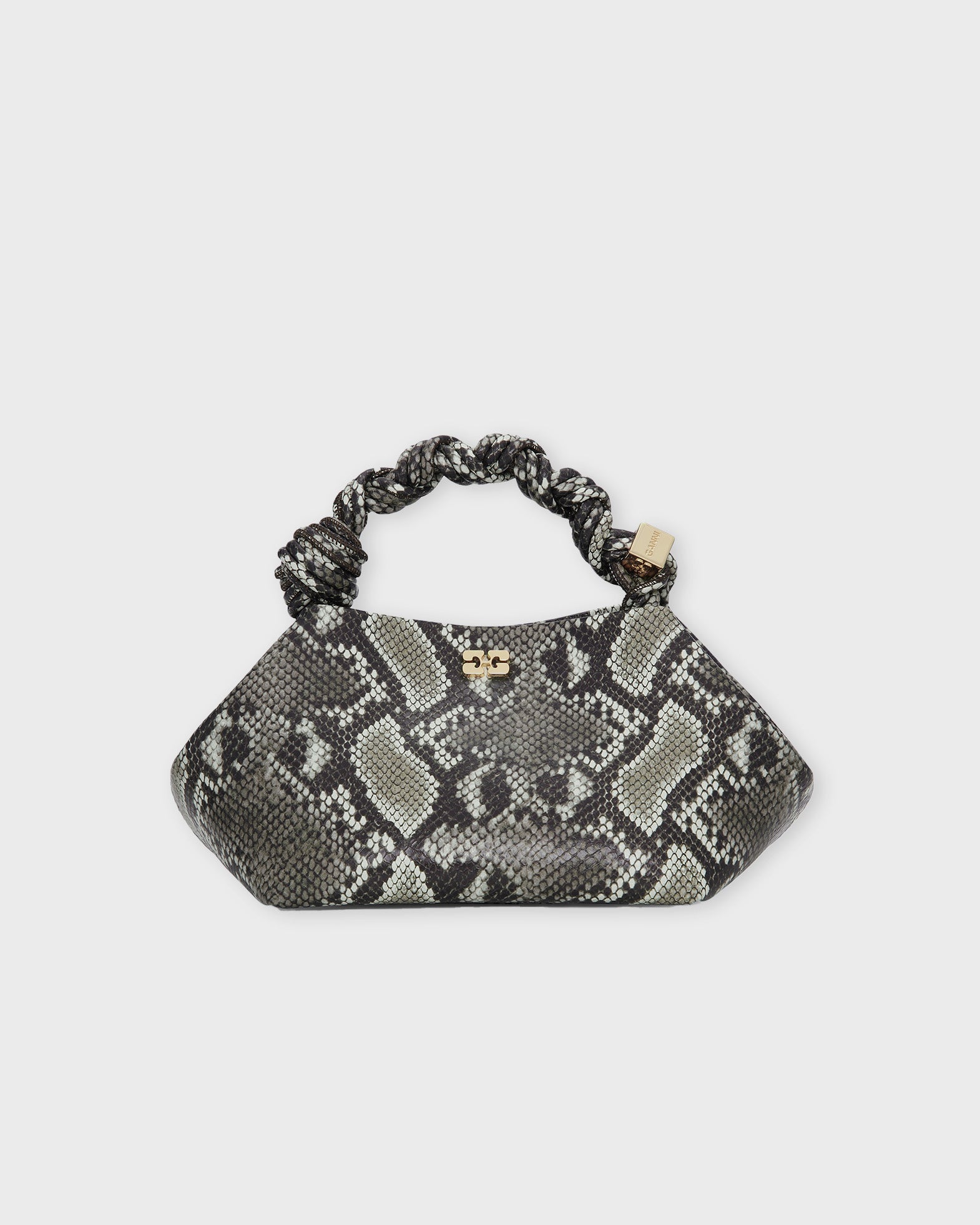 Ganni Bag Bou Bag Small Snake Egret ONESIZE