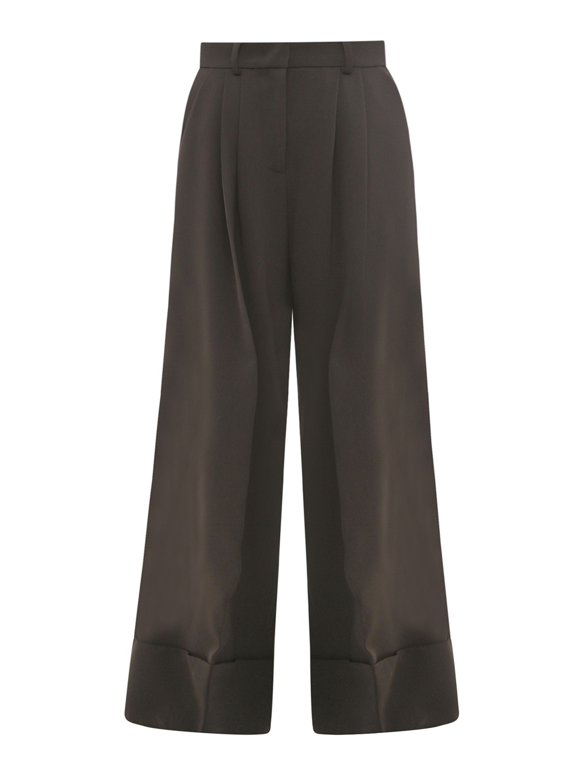 Jersey pants with pinces