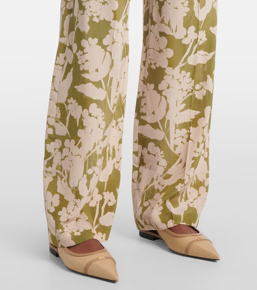 Silk pajama pants