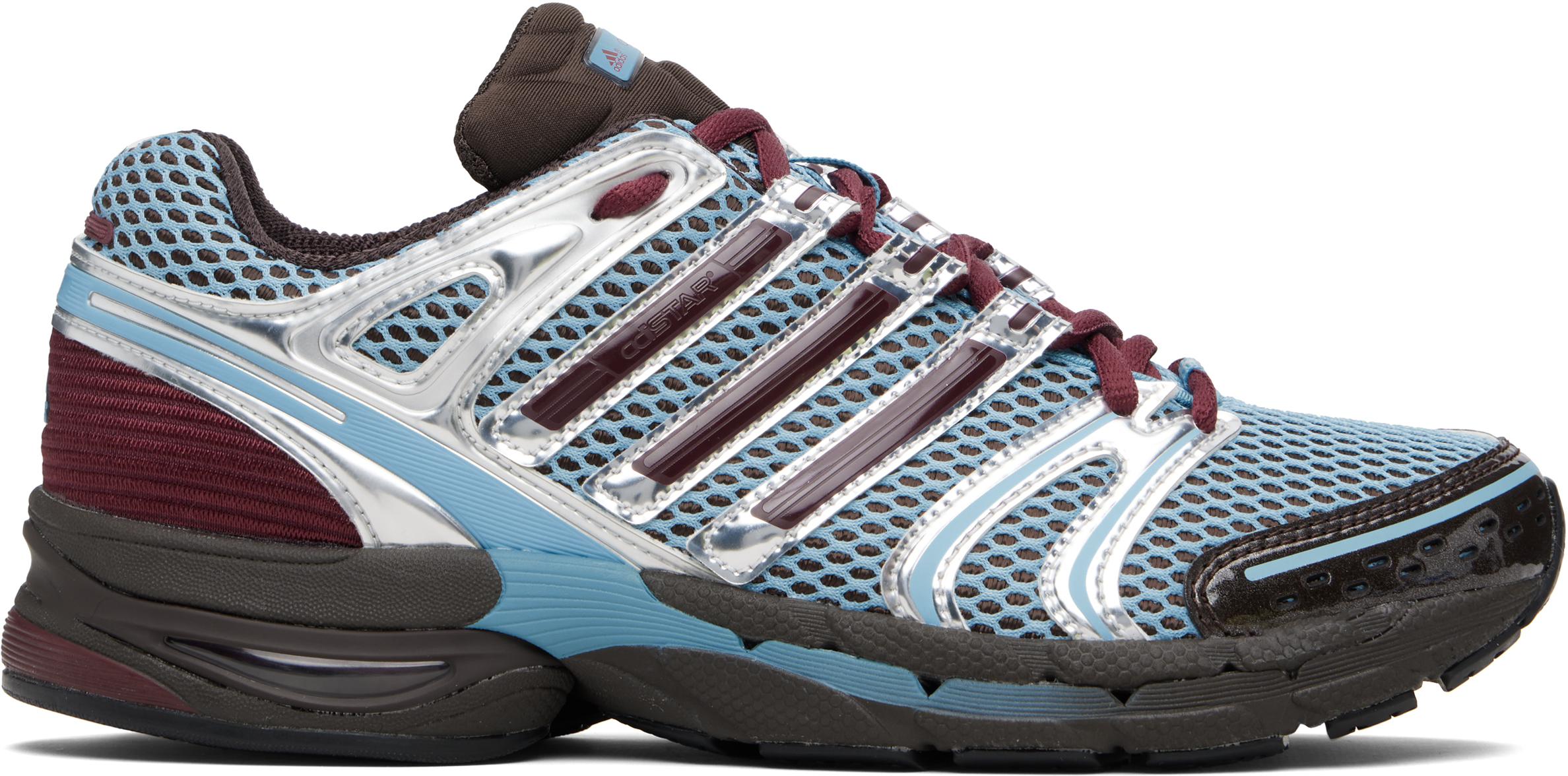 Blue & Burgundy Adistar Control 5 Sneakers