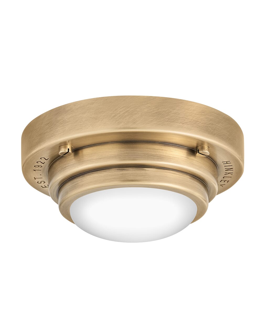 Heritage Brass LED Flush Mount Wall Sconce from the Porte Collection