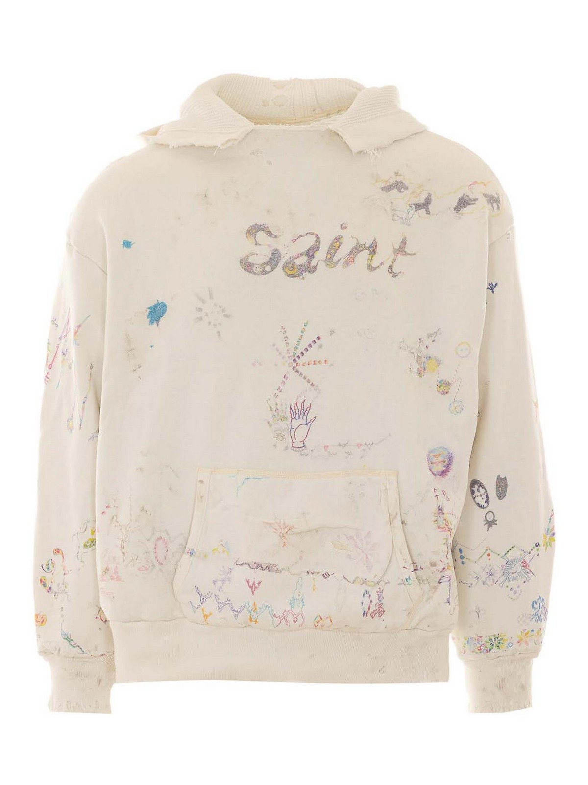 Sweaters White Cotton - Men