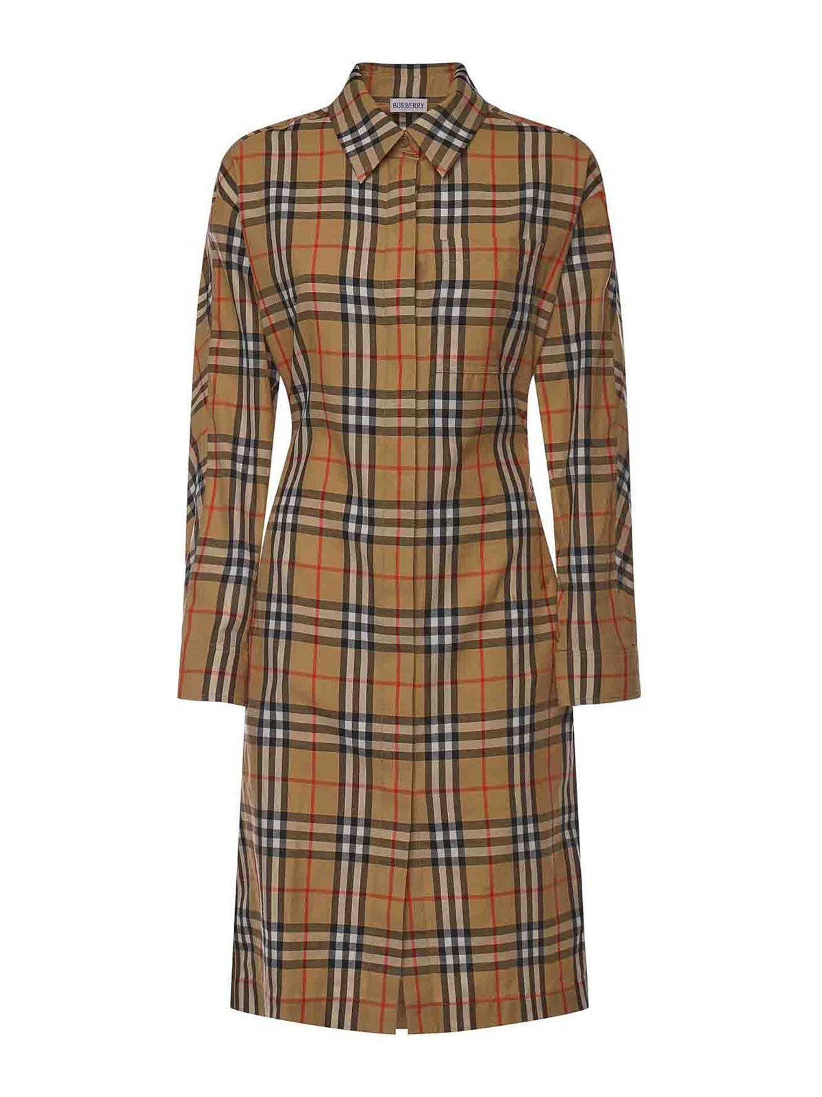 Check Shirt Dress