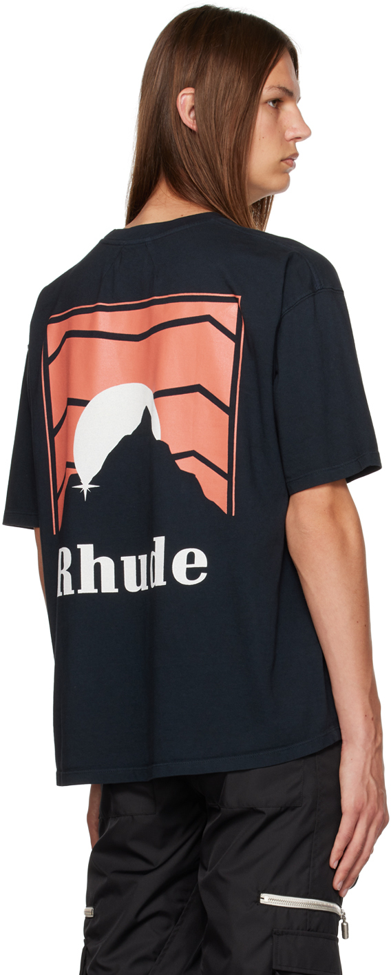 Rhude Black Lamborghini Moonlight T-Shirt