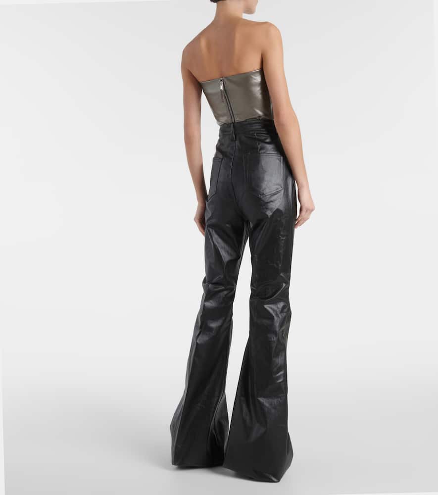 Bolan high-rise bootcut jeans