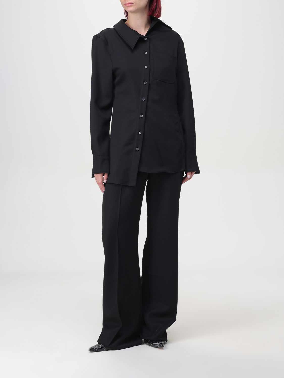 Top Woman color Black