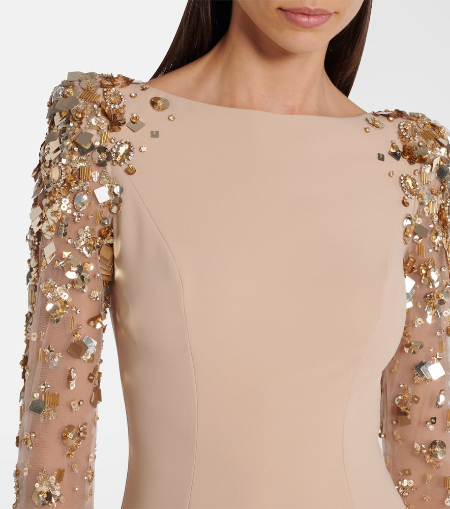 Sylvia embellished gown