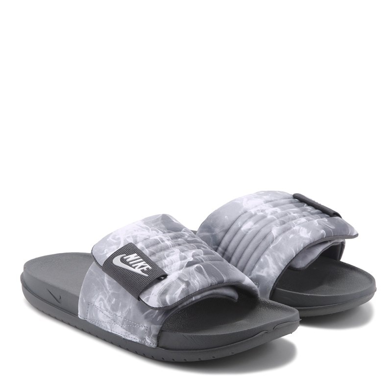 Men's Offcourt Adjust Slide Sandals (Dark Grey Print)