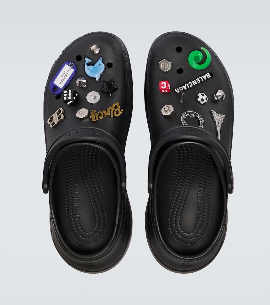 Balenciaga x Crocs Jibbitz clogs