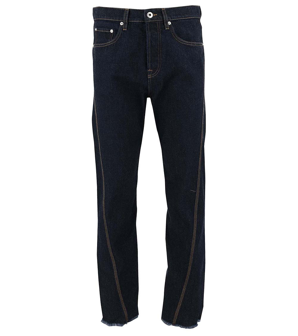 Jeans In Blue Cotton