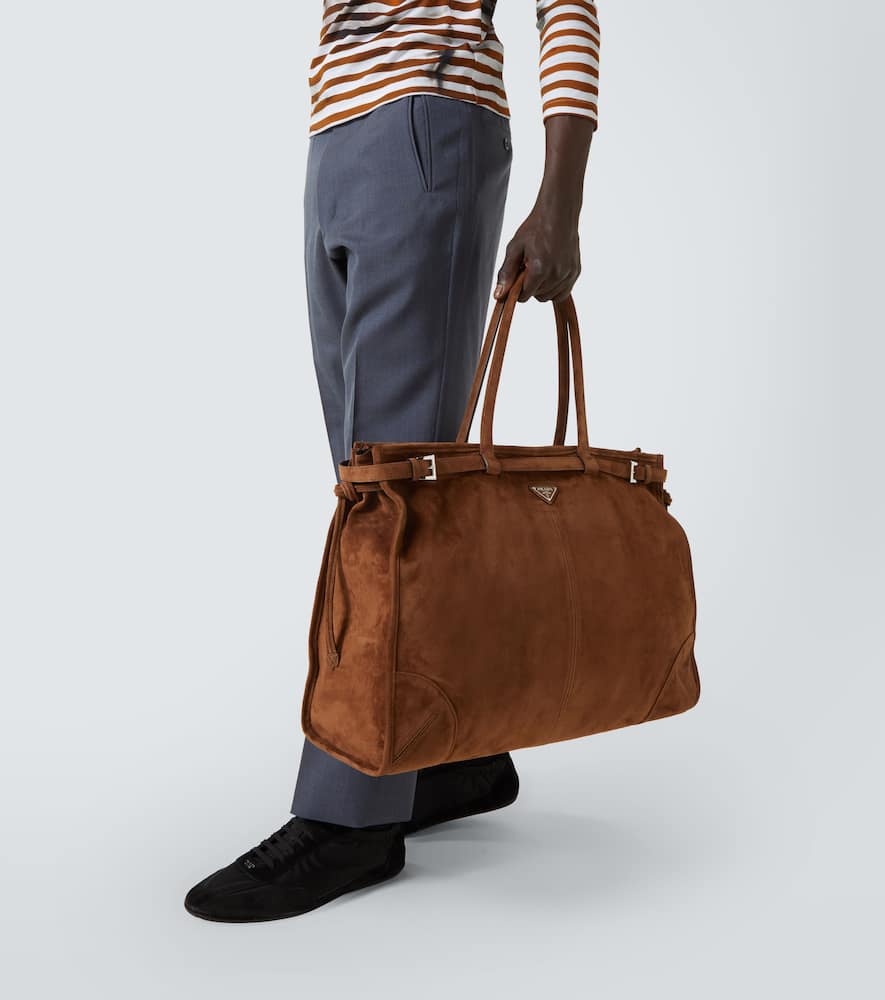 Prada Suede tote bag