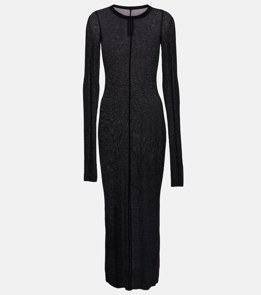 Knitted midi dress