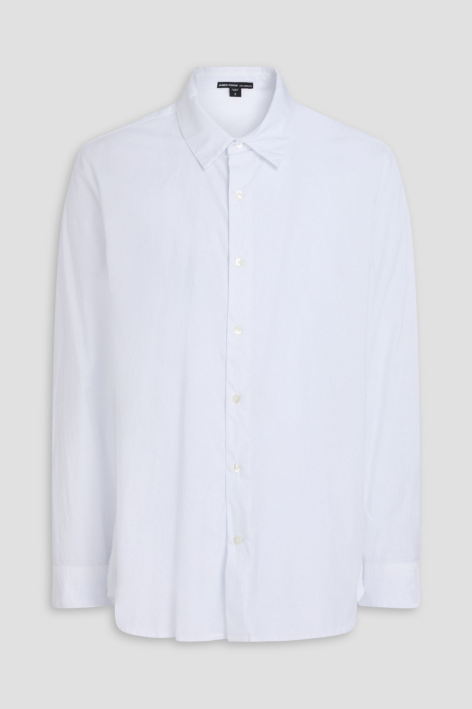 Stretch-cotton shirt - White - 2