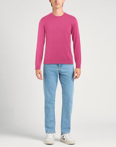 Man Sweater Magenta